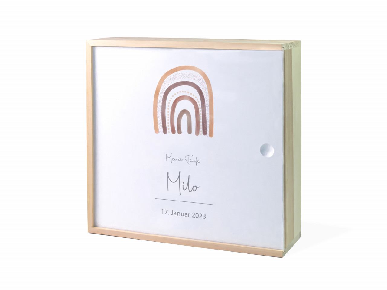 Erinnerungsbox Taufe | Regenbogen - Neutral | Kidslino