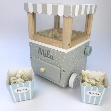 JaBaDaBaDo | Popcorn Maschine aus Holz | personalisierbar