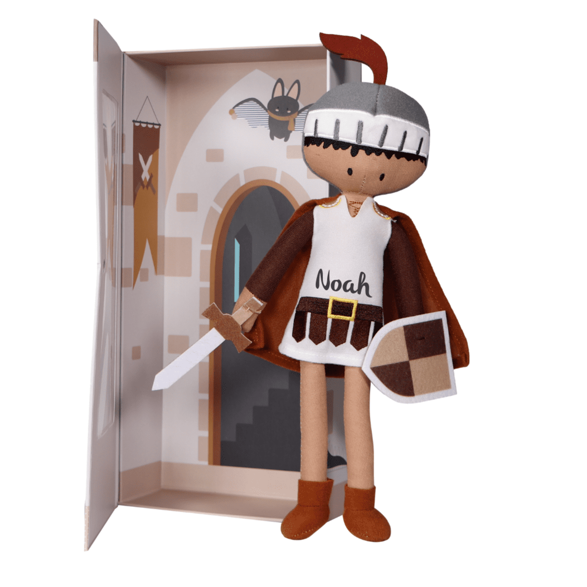 Puppe- Ritter Kai Tryco | Geschenk zum Geburtstag | personalisierbar