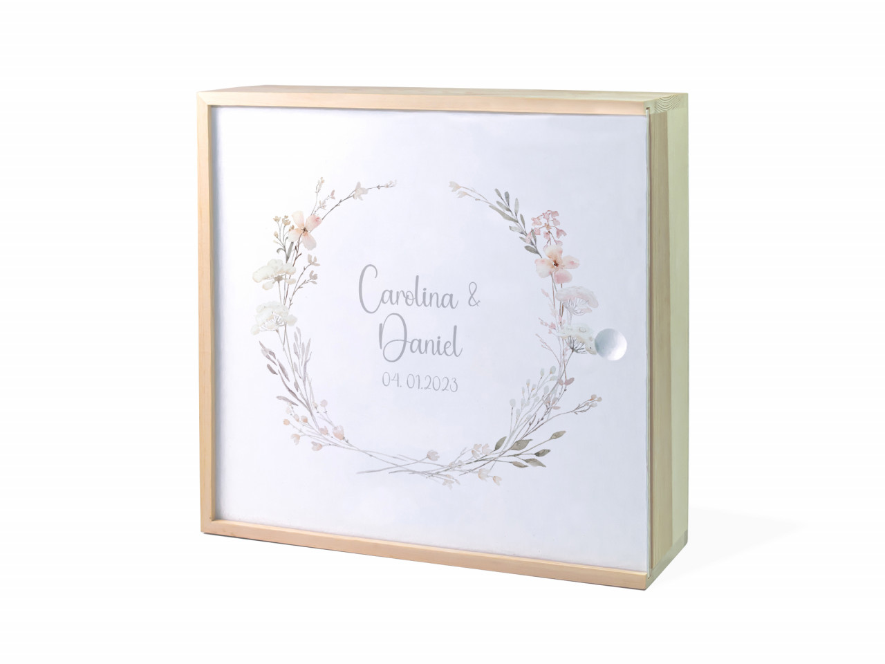 Erinnerungsbox Hochzeit | Blumenkreis | Kidslino