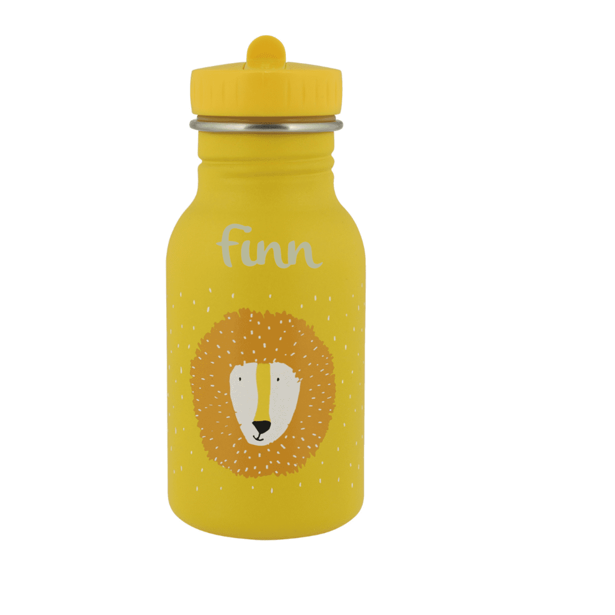 Kindertrinkflasche mit Namen, Trixie Trinkflasche Kinder, Edelstahl Trinkflasche Löwe