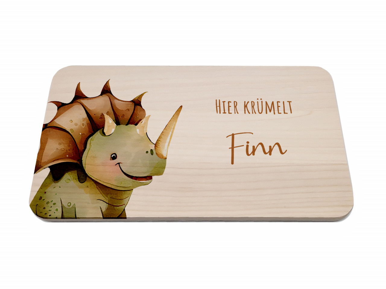 Frühstücksbrettchen | Dino Triceratops| Kidslino