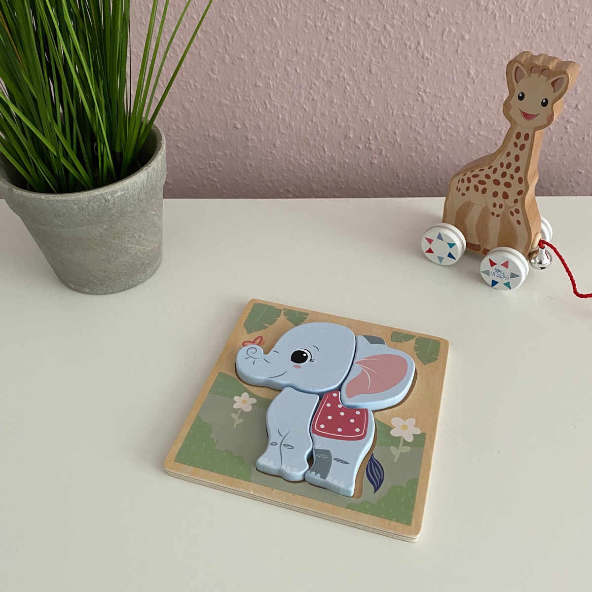 Puzzle The Wildies Family Elefant | Jouéco | personalisierba