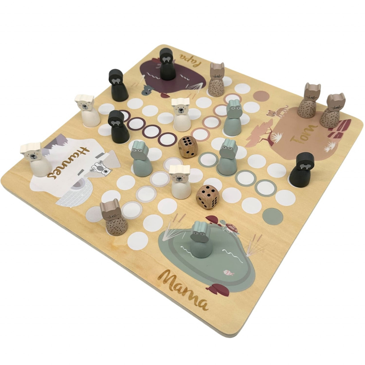 Ludo Spiel Tryco, Brettspiel, Gesellschaftsspiel, Kinder Geschenk