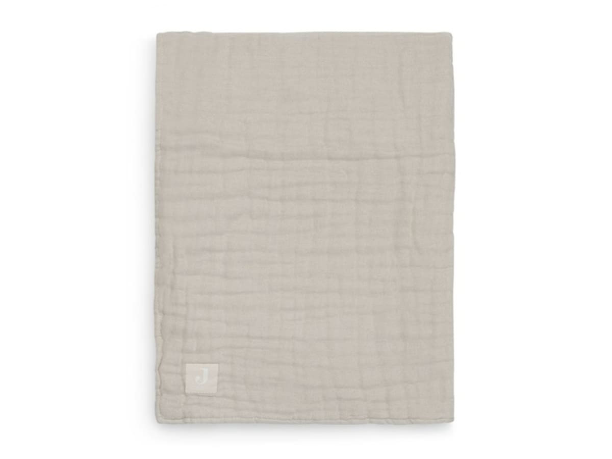 Babydecke Wrinkled nougat | Jollein | personalisierbar