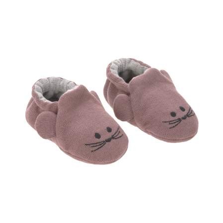 Baby Schuhe Little Chums Mouse rosa | Lässig | personalisierbar