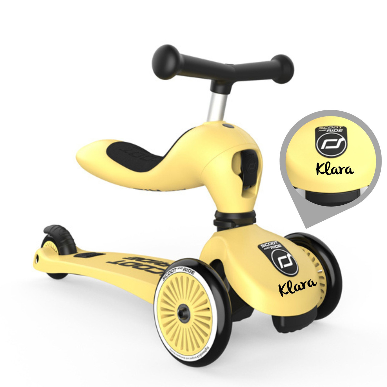 Scoot and Ride | Highwaykick 1 Lemon | personalisierbar