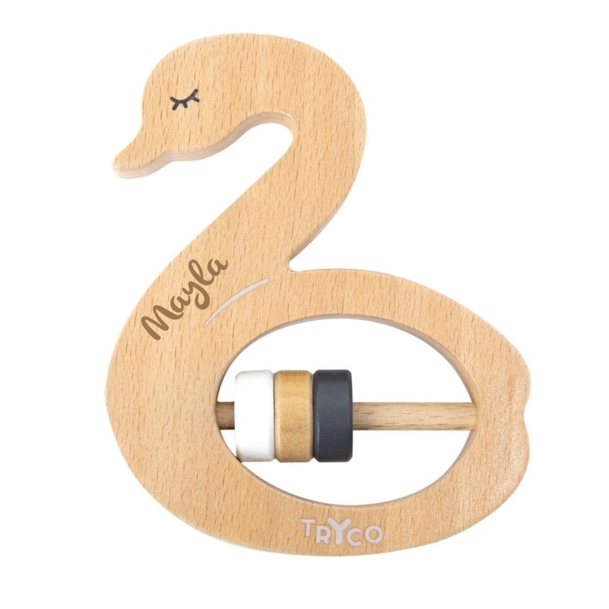Schwan Rassel Tryco | Babygeschenk | personalisierbar