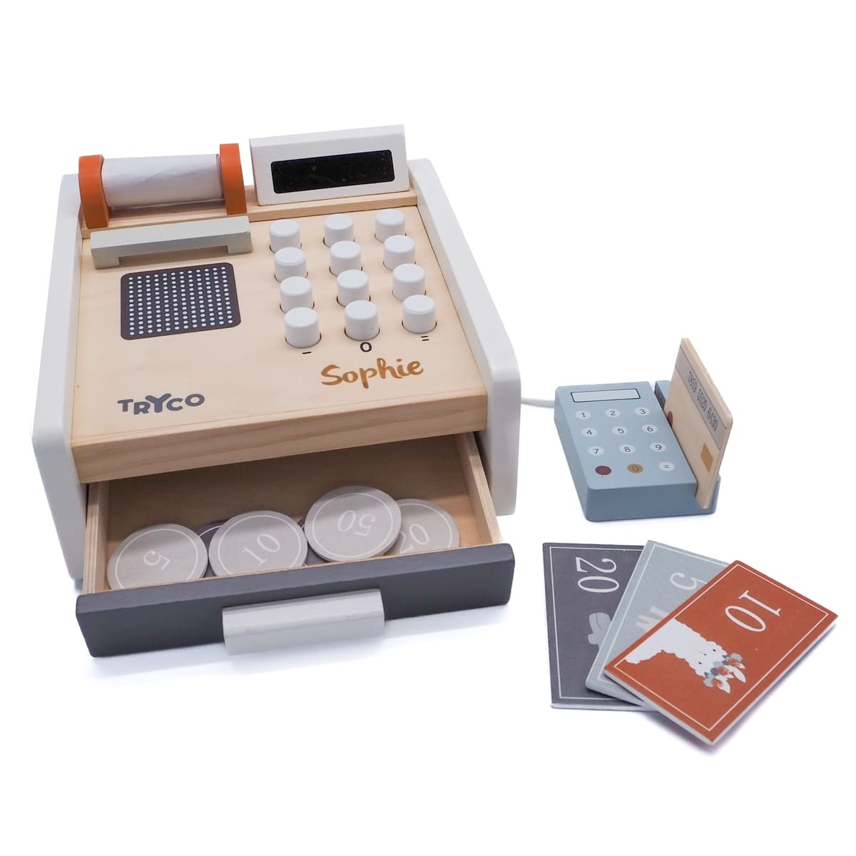 Spielzeugkasse aus Holz | Tryco | personalisierbar