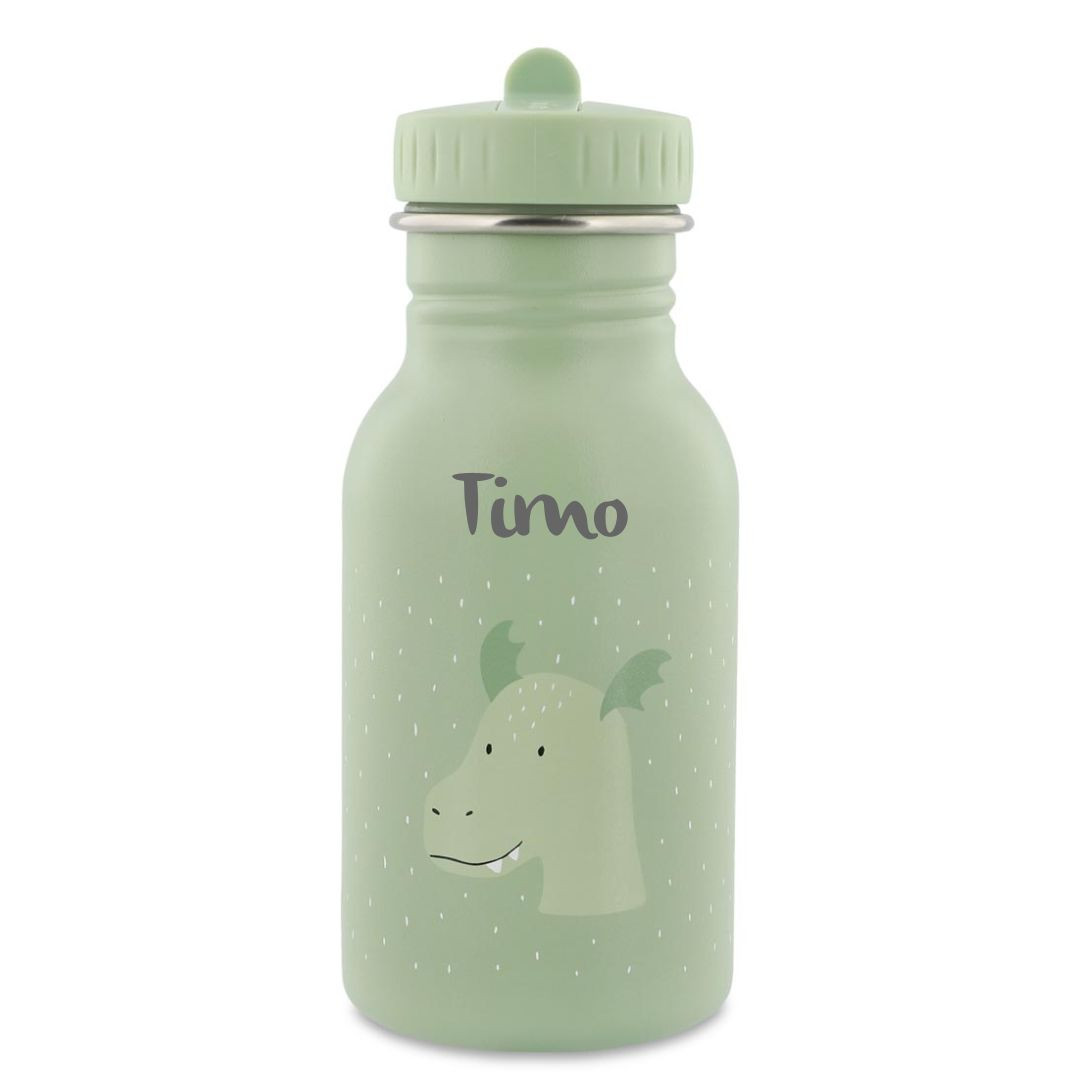 Kindertrinkflasche mit Namen, Trixie Trinkflasche Kinder, Edelstahl Trinkflasche Drache