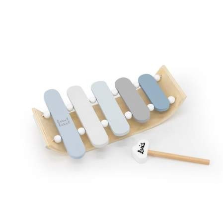 Xylophon Blau | Label Label | personalisierbar