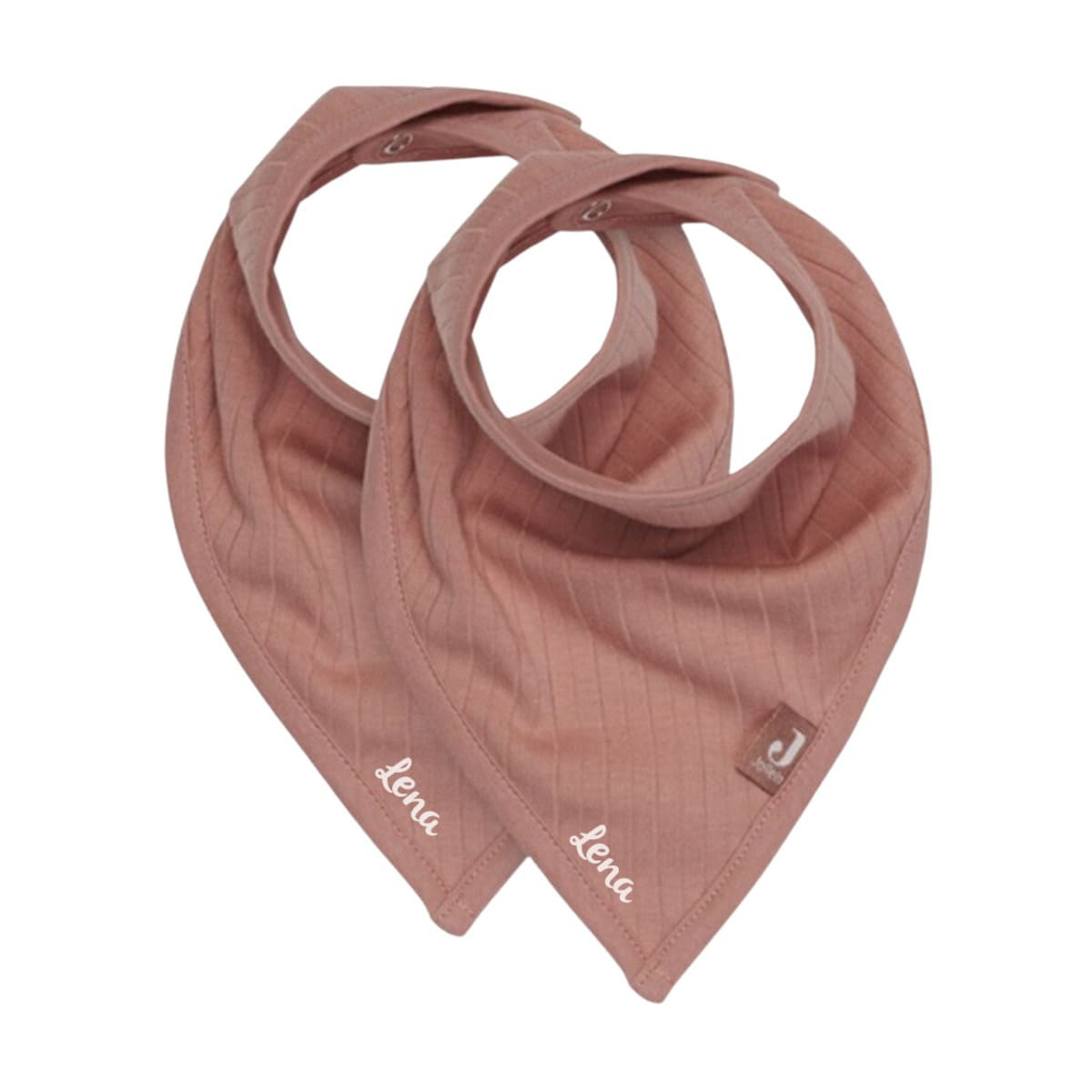 Lätzchen Bandana rosewood | Jollein | personalisierbar
