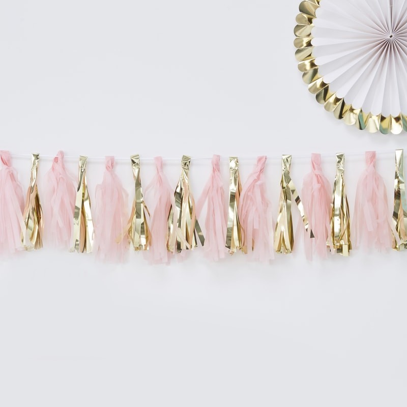 Girlande rosa