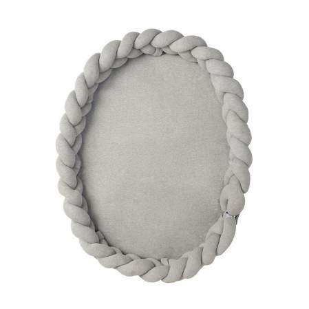 Bettnestchen Baby Nest geflochtenes Nestchen grau | Nordic Coast Company