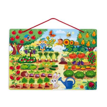 Magnettafel „Garten“ | Janod | personalisierbar