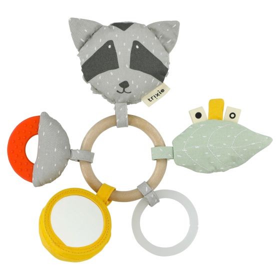 Activity Ring Greifling Waschbär grau | Trixie | personalisierbar